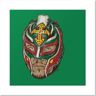 Rey Mysterio Mask Posters and Art